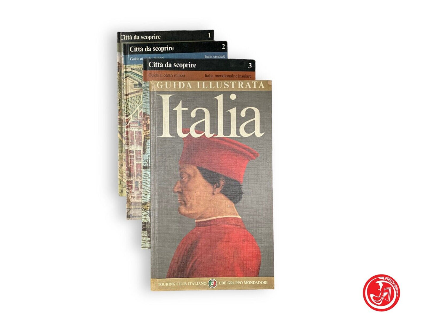 Illustrated guide - Italy, cities to discover - 4 volumes, 1987 