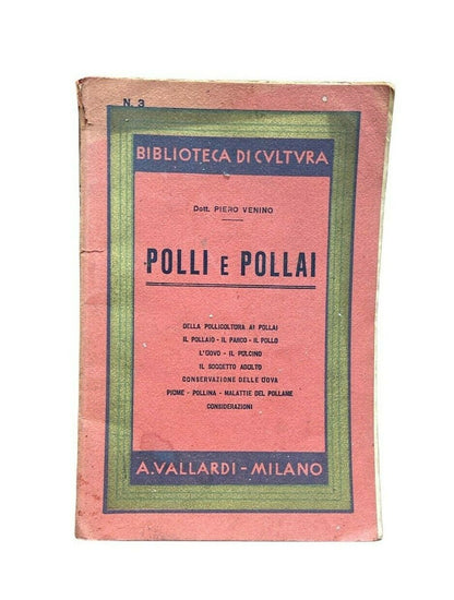 Libri - Polli e pollai - Biblioteca di Cvltvra - Piero Venino