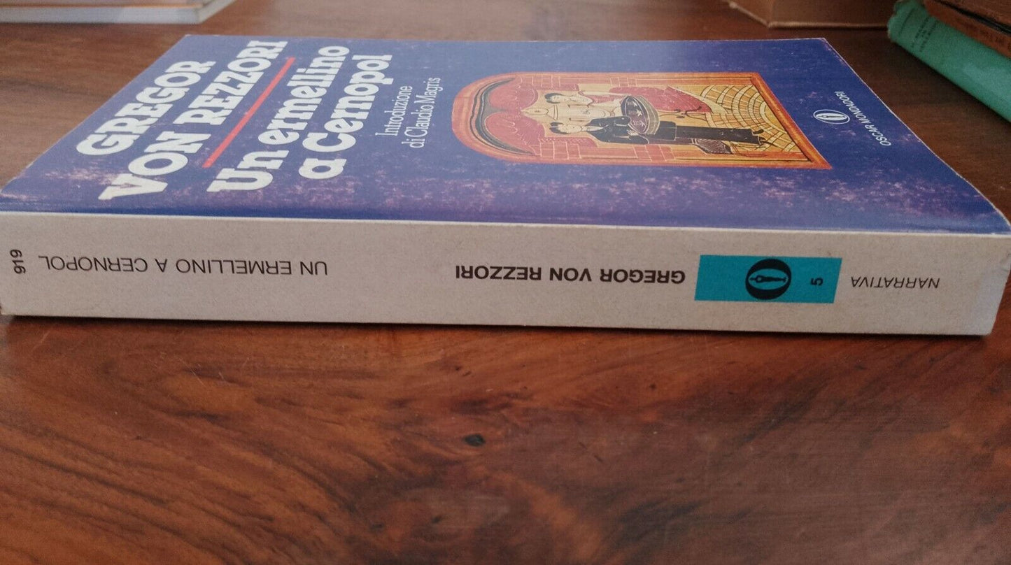 An Ermine in Chernopol - Gregor Von Rezzori 1st ed. 1979, OSCAR MONDADORI