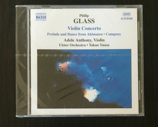 Philip Glass - Concerto pour violon - Adele Anthony, Takuo Yuasa - Album CD 