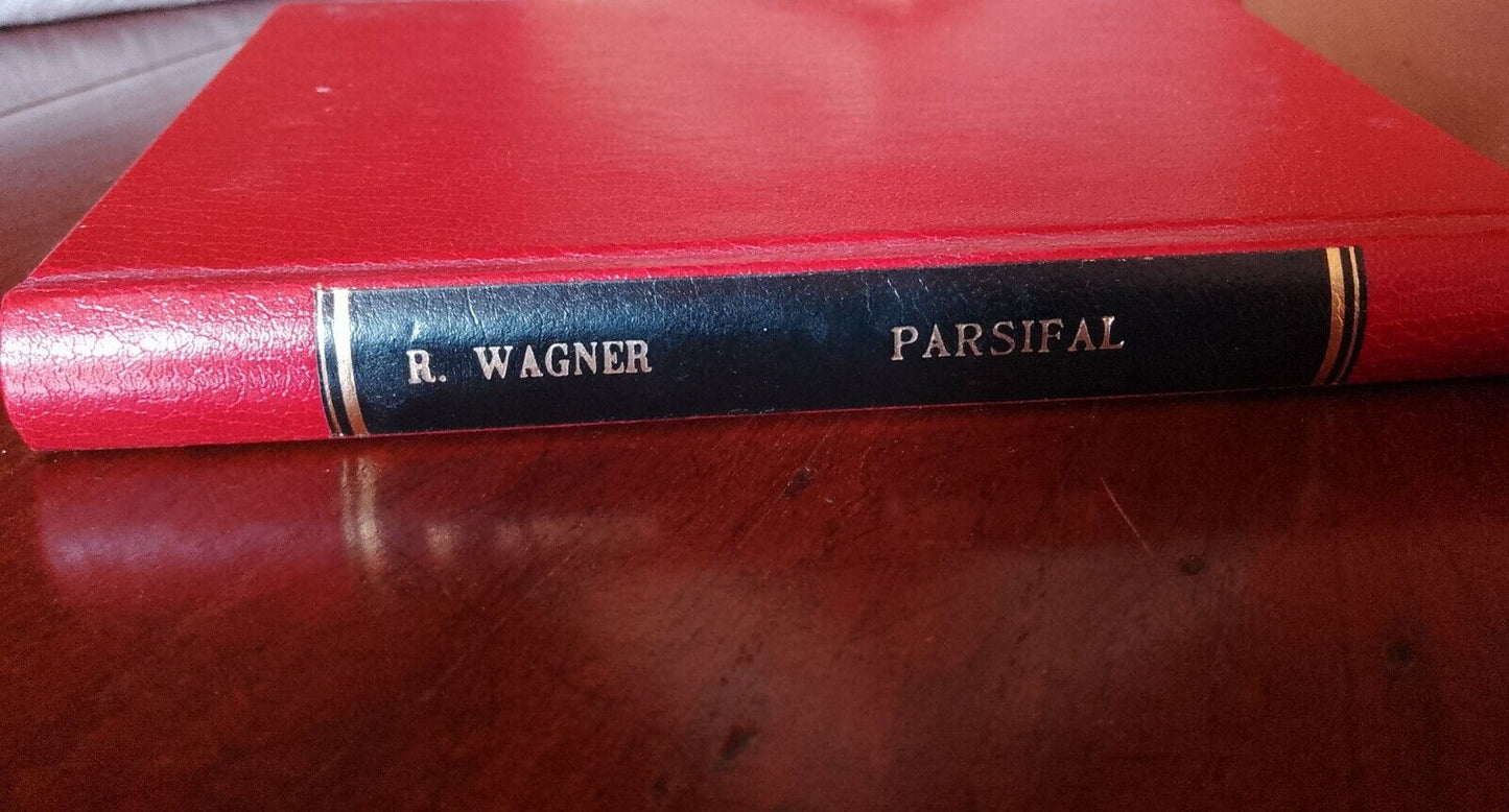 PARSIFAL, RICCARDO WAGNER, SANSONI, 1936, trad. opposé