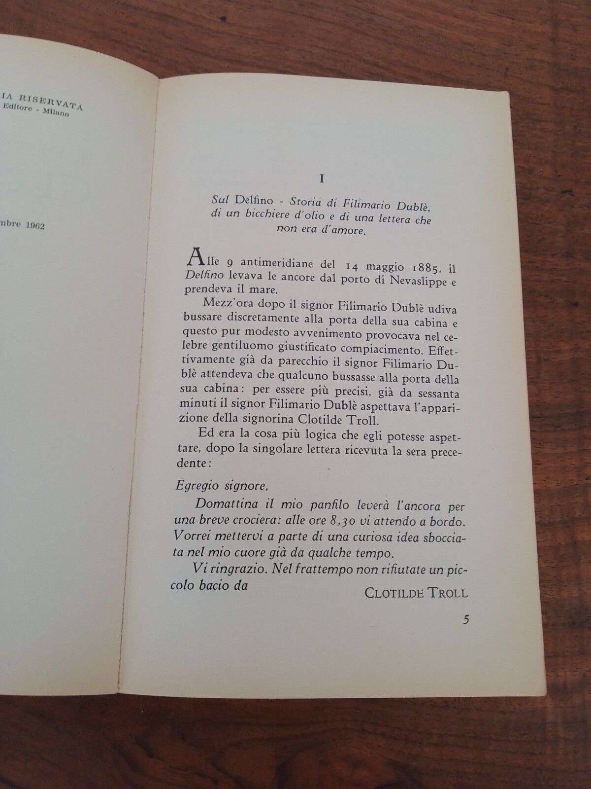 Il destino si chiama Clotilde, Guareschi, Rizzoli 1962