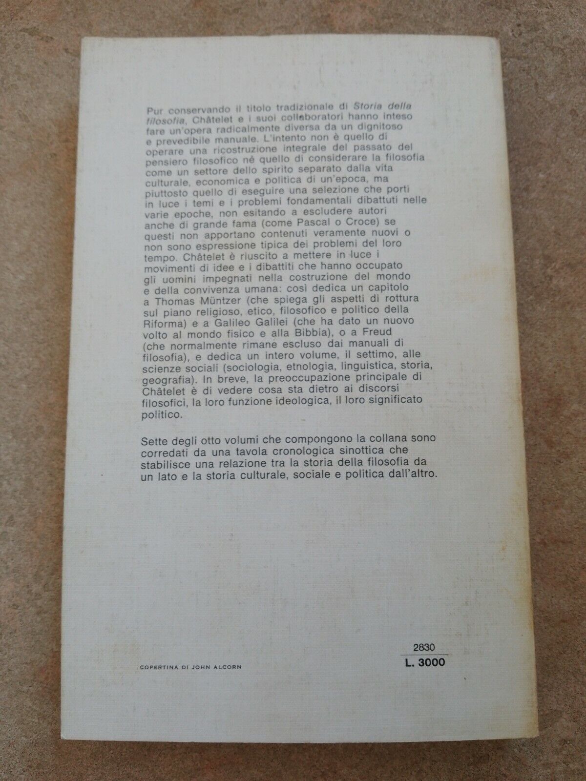 La Filosofia e la Storia, volume V, F. Chatelet, BUR