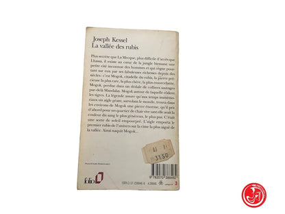La vallée des rubis - J. Kessel - Éditions Gallimard, 1955.
