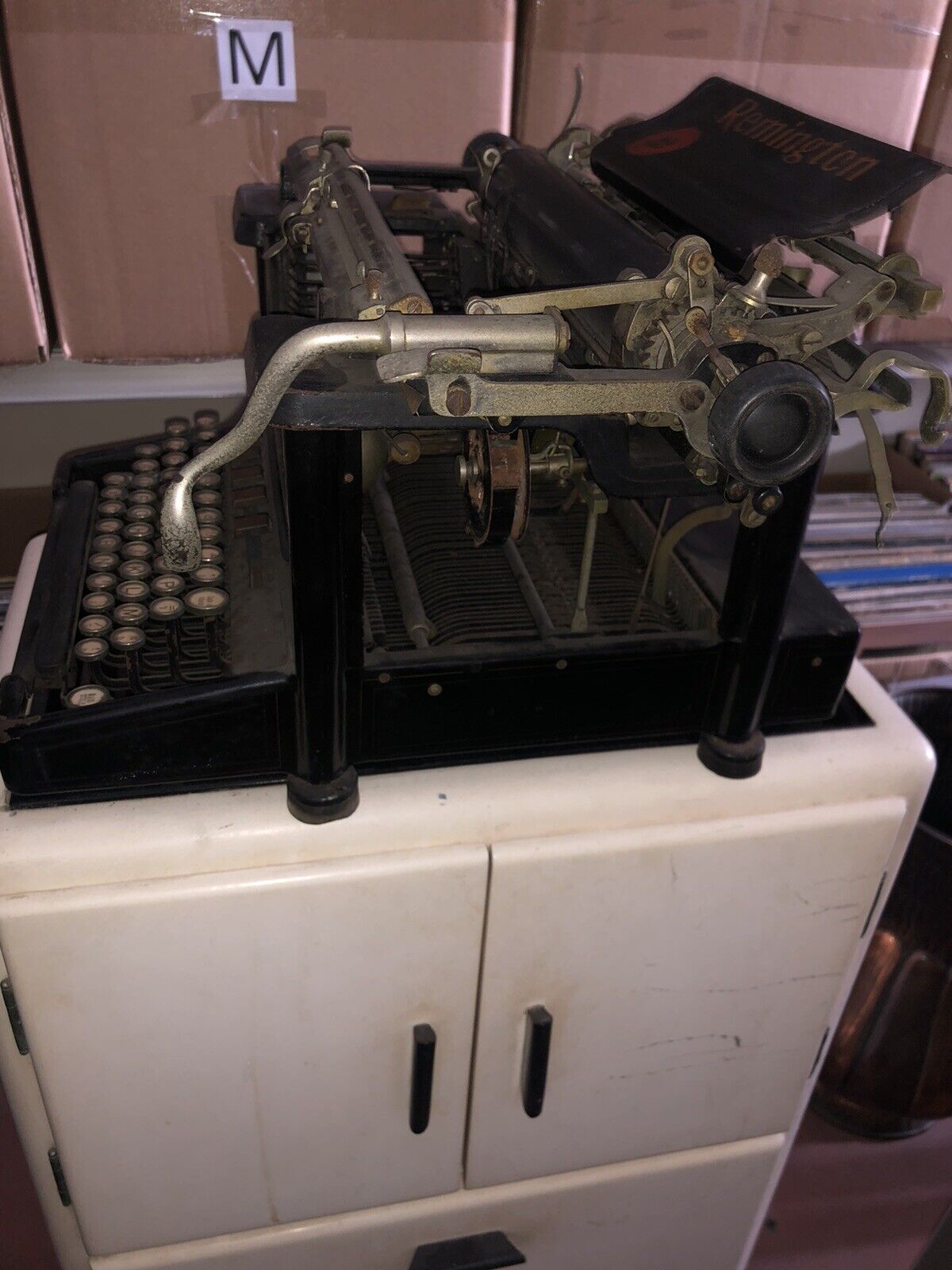 MACCHINA DA SCRIVERE REMINGTON N 10 CON CUSTODIA