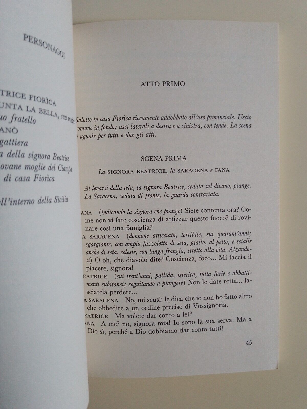 The Rattle Cap - Liolà, L. Pirandello - Super classics BUR, 1993