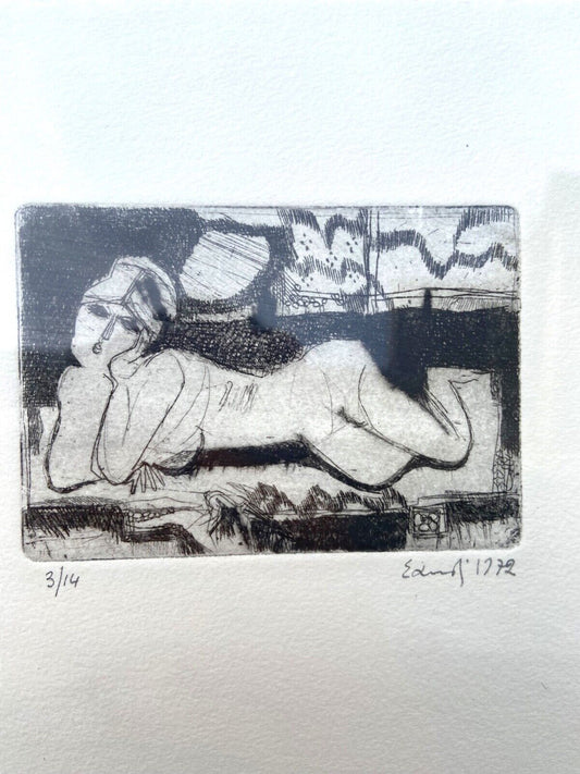 Fernando Eandi 1972 - ex. 3/14 etching 