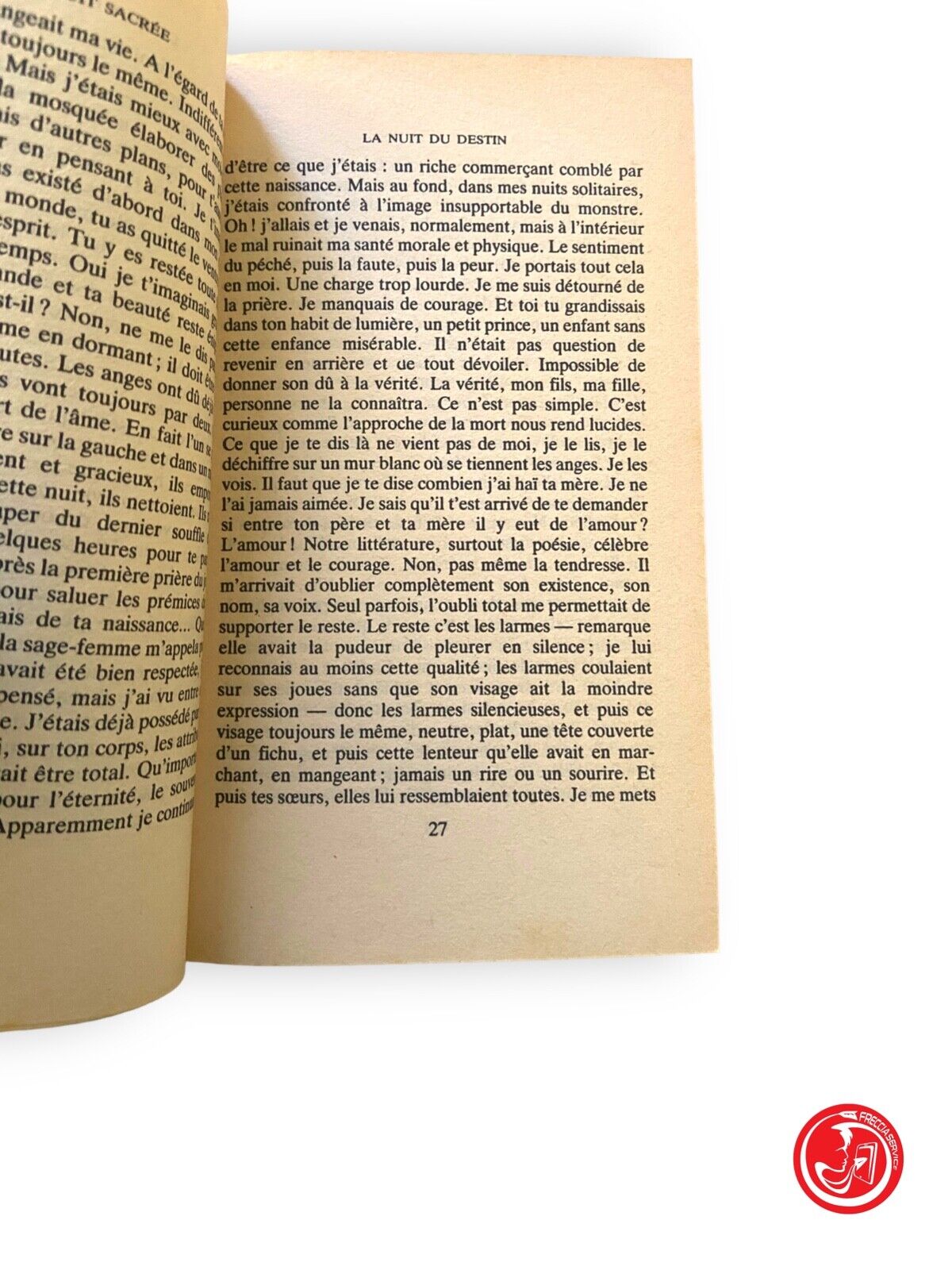 La nuit sacrée - Tahar Ben Jelloun - ÉDITIONS DU SEUIL, SEPTEMBRE 1987
