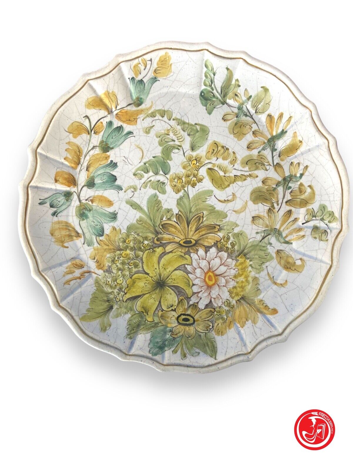 Bassano decorative ceramic plate 