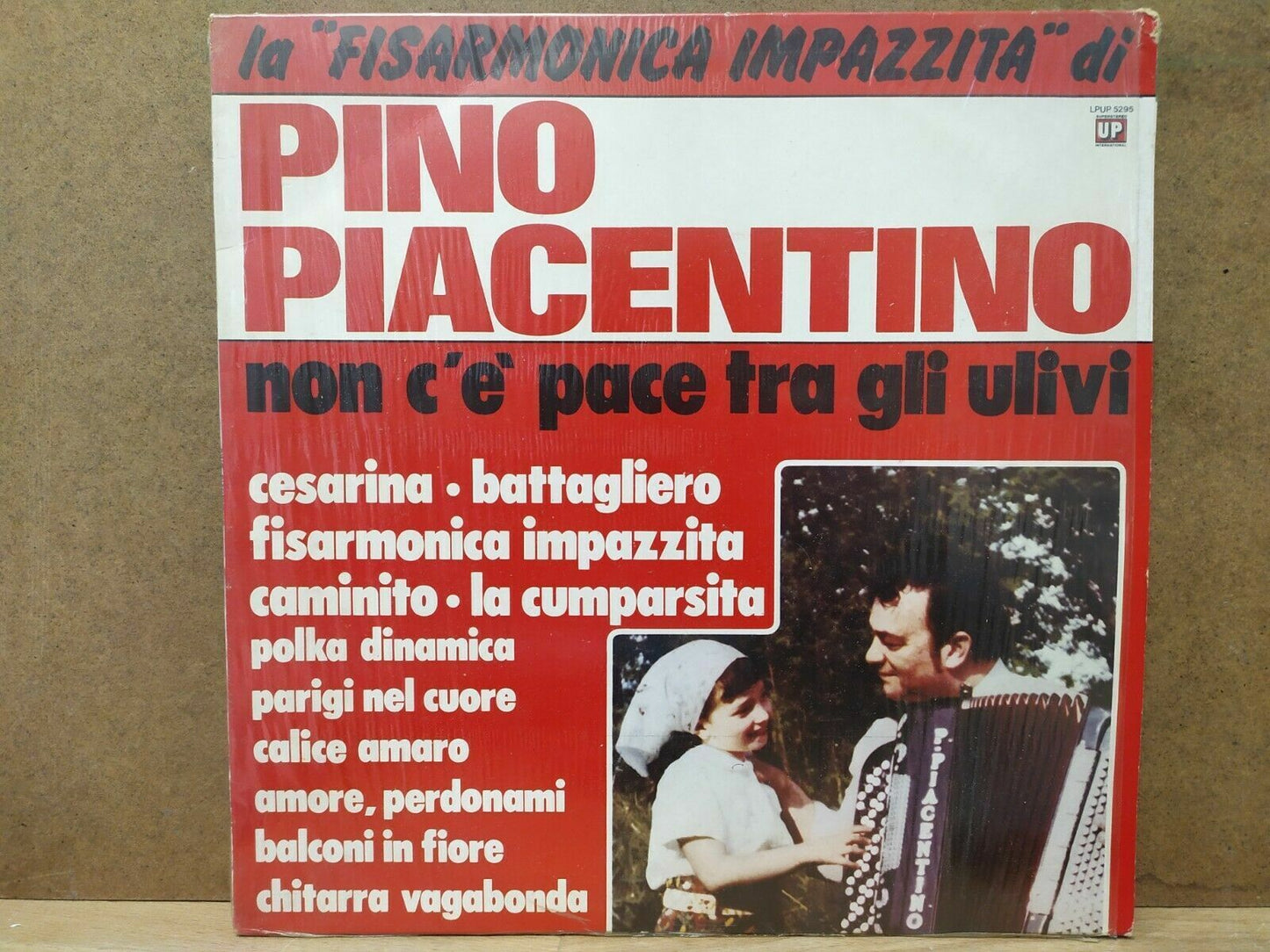 Pino Piacentino - l'ACCORDÉON GONE CRAZY - il n'y a pas de paix parmi les oliviers 