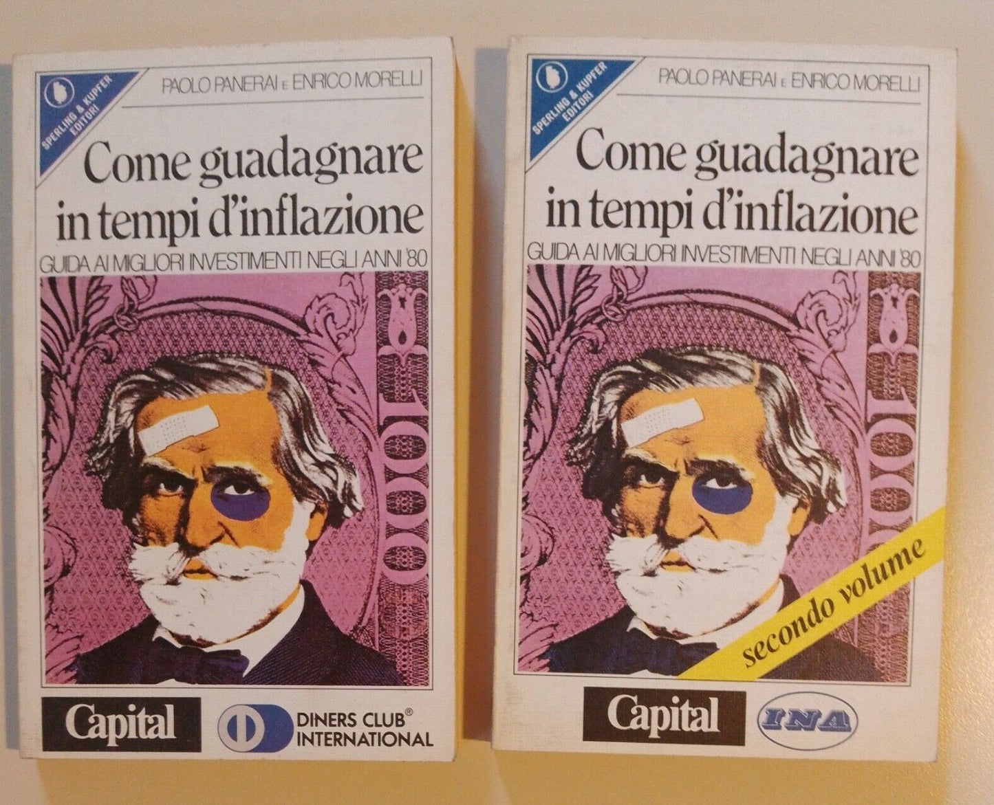 Come guadagnare in tempi d'inflazione - P. Panerai e E. Morelli / 2 volumi, 1982