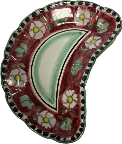 Trio of VIETRI ceramic aperitif plates 