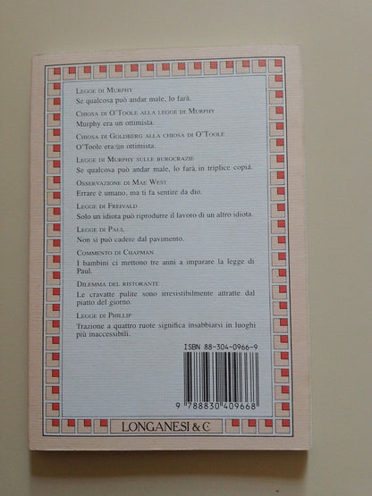 Troisième livre de Murphy, A. Bloch, Longanesi, 2000