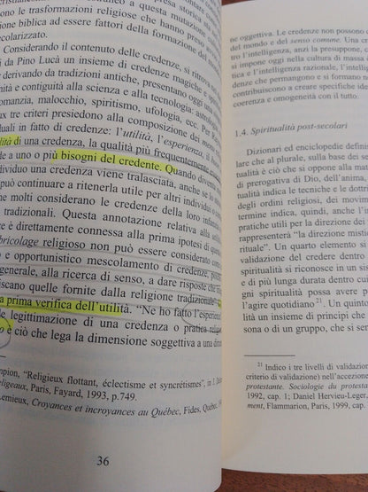 I Lifestyle nella partecipazione religiosa, L.Berzano-C.Genova, Il Segnalibro