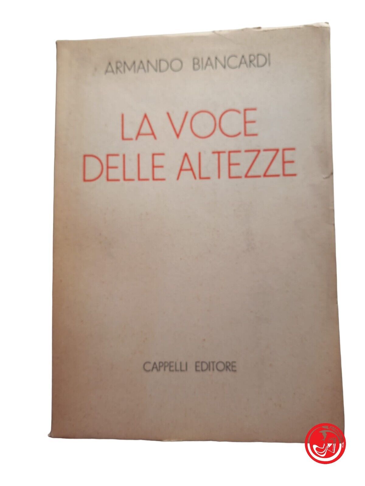 LA VOCE DELLE ALTEZZE ARMANDO BIANCARDI