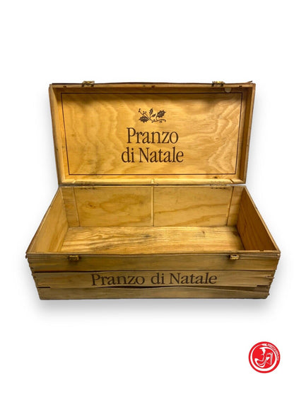 Coffret en bois "Déjeuner de Noël"