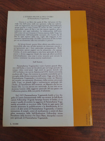 La quête éternelle de l'homme, P. Yogananda, Astrolabio, 1980