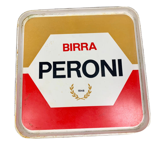 Vintage Peroni beer tray