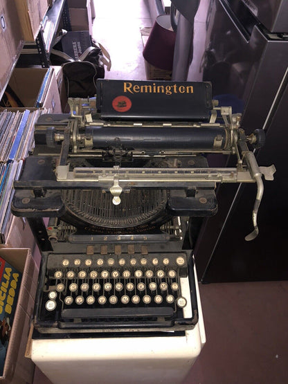 MACCHINA DA SCRIVERE REMINGTON N 10 CON CUSTODIA