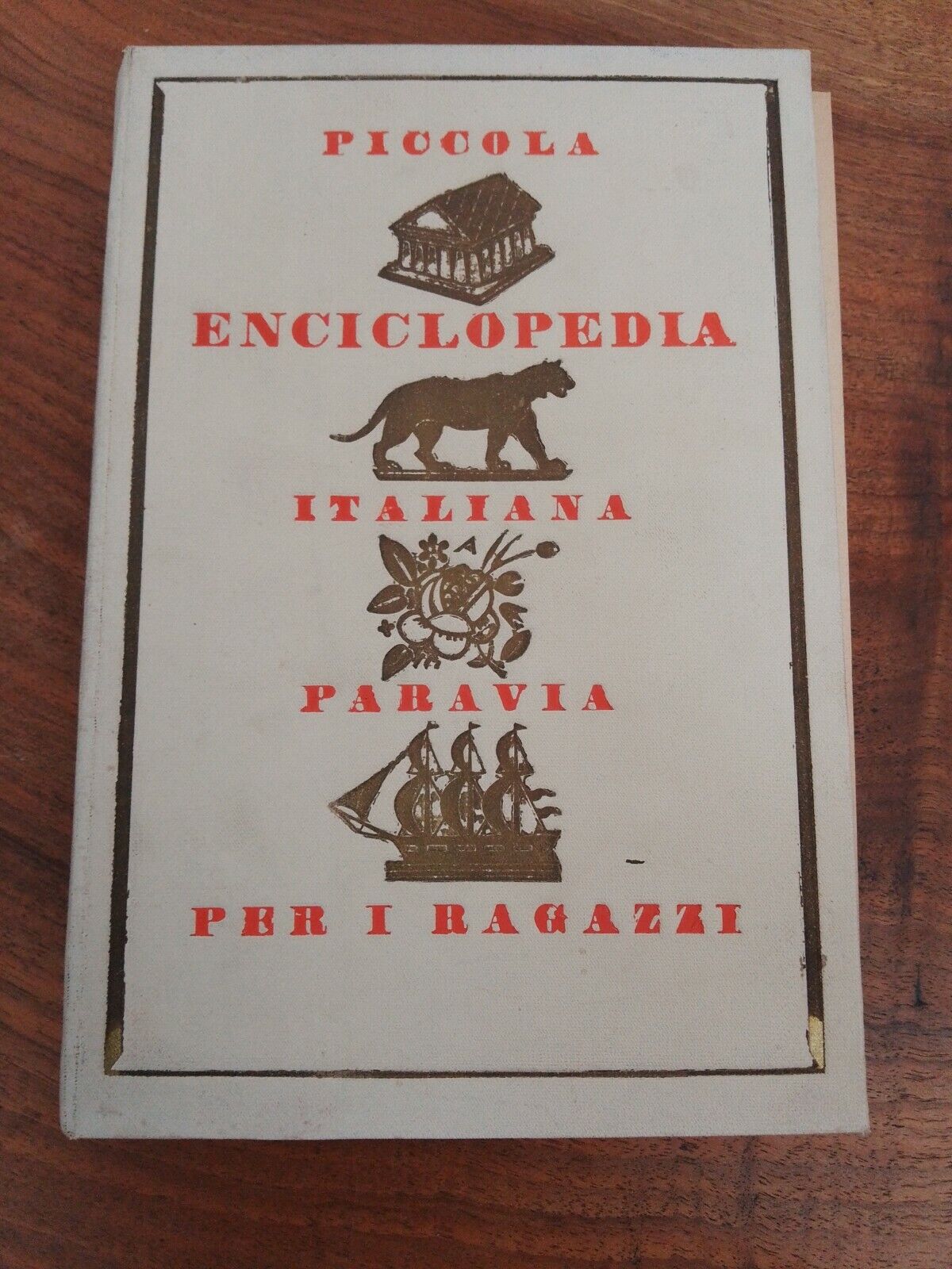 Paravia Piccola Enciclopedia Italiana Paravia Per I Ragazzi, F.RIZZATTI - Raro ...