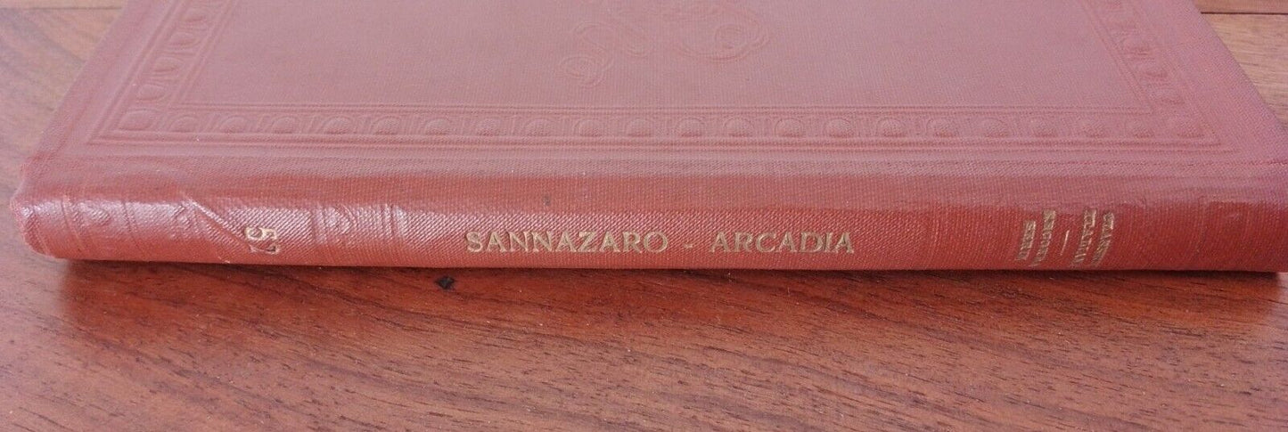 Arcadia, J. Sannazaro, UTET 1926