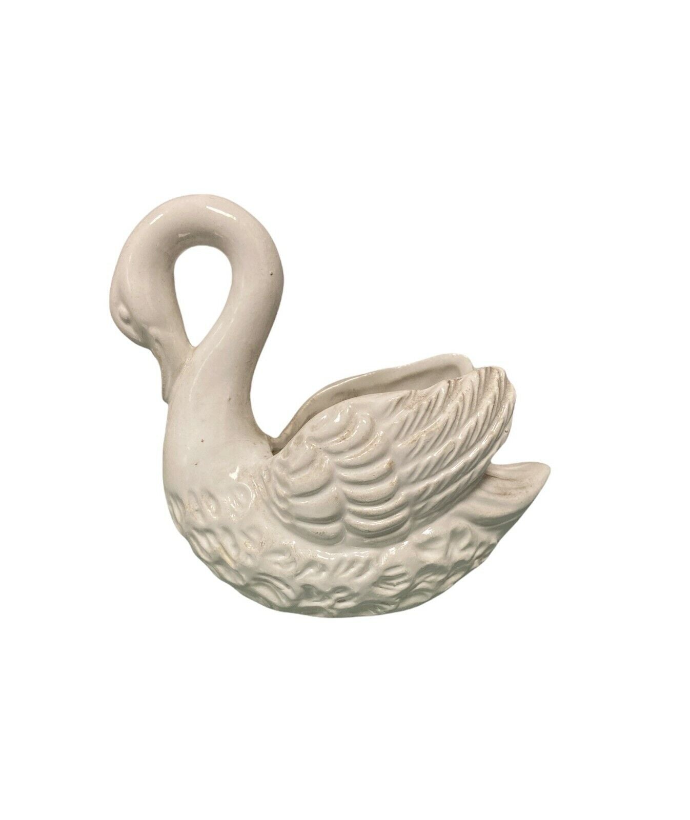 Ceramic swan