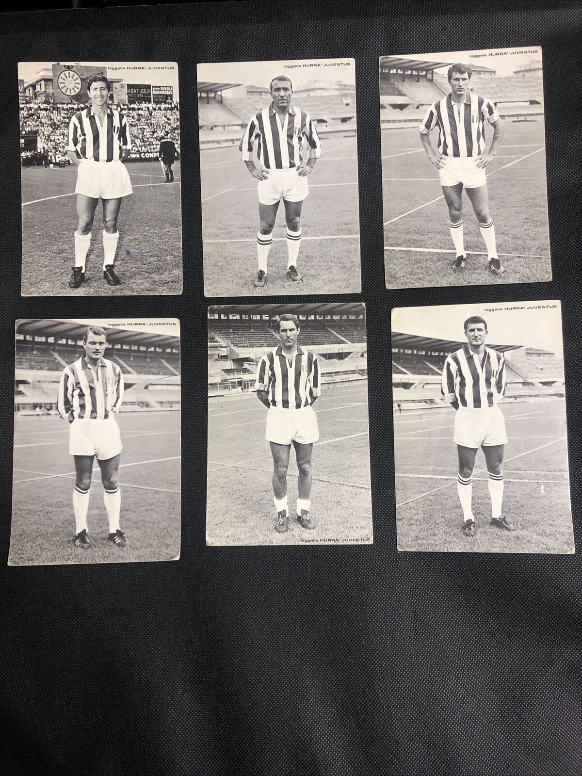Hurrà Juventus vintage postcards