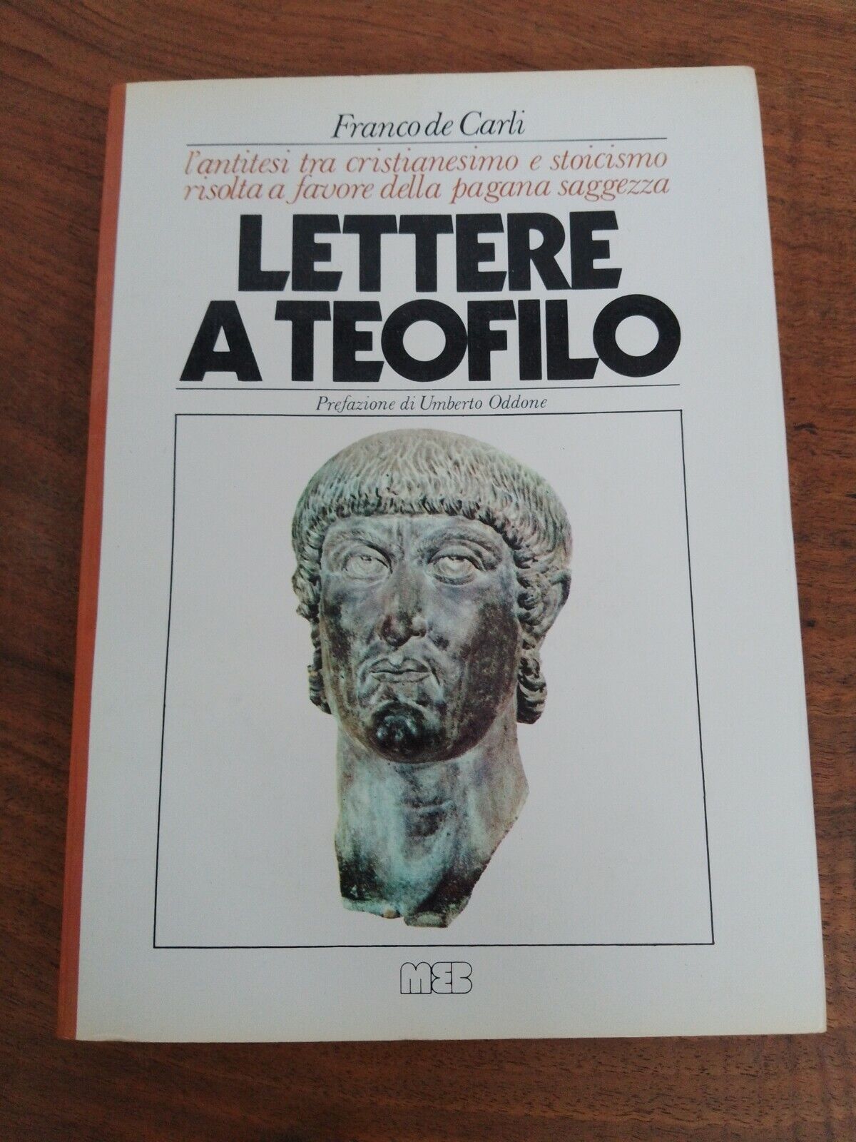 Letters to Teofilo, F. de Carli, meb 1976