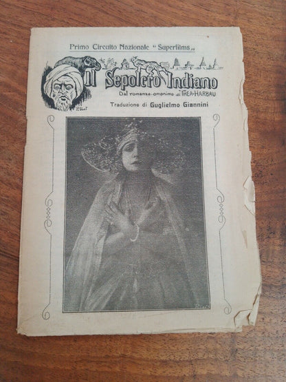 Il Sepolcro Indiano, Primo Circuito Nazionale "Superfilms" trad. G. Giannini