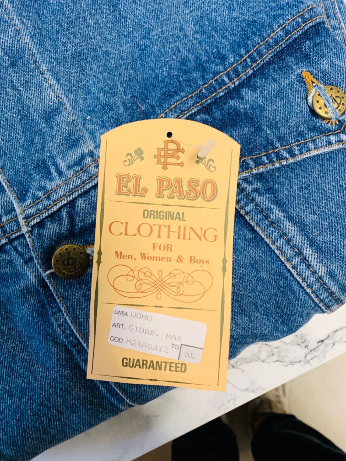 Giubbotti di jeans El paso