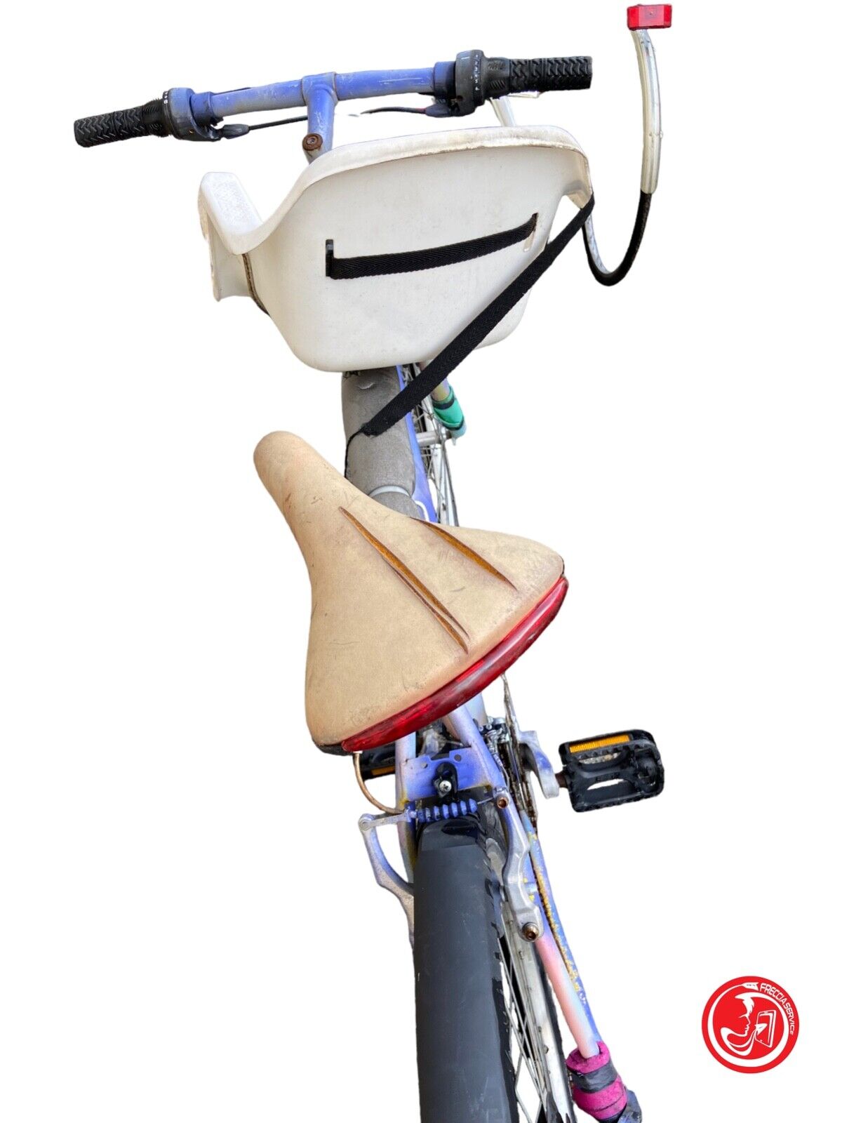 Vélo avec siège enfant 