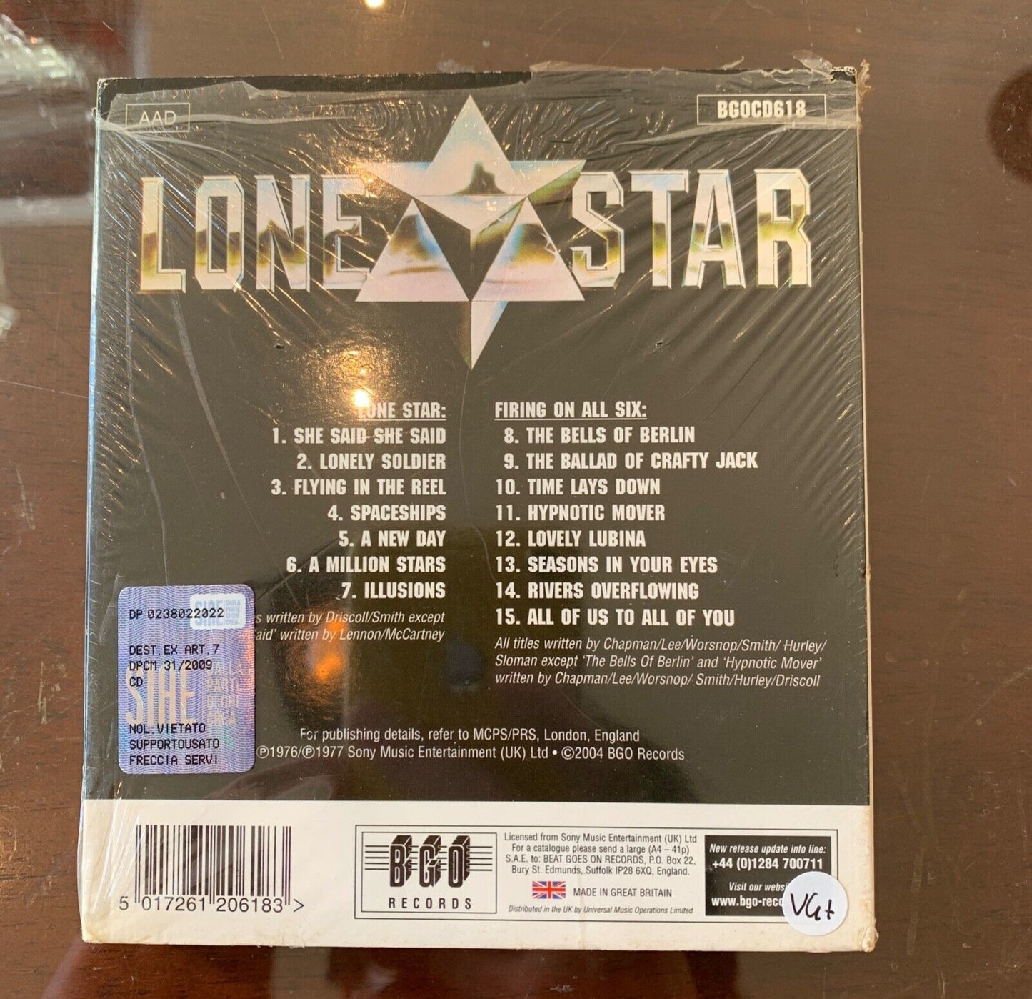 Lone Star - Lone Star / Firing On All Six