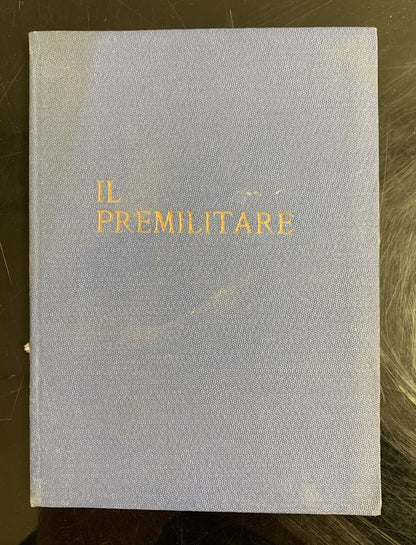 libro antico - Il Premilitare