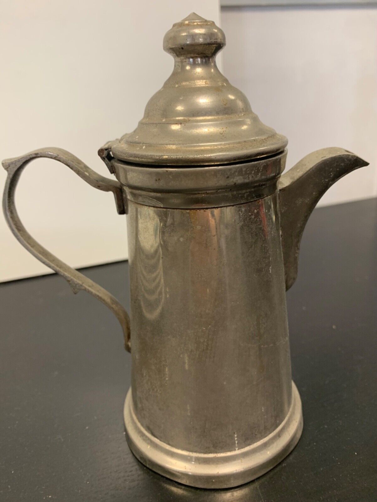 Vintage pewter teapot 