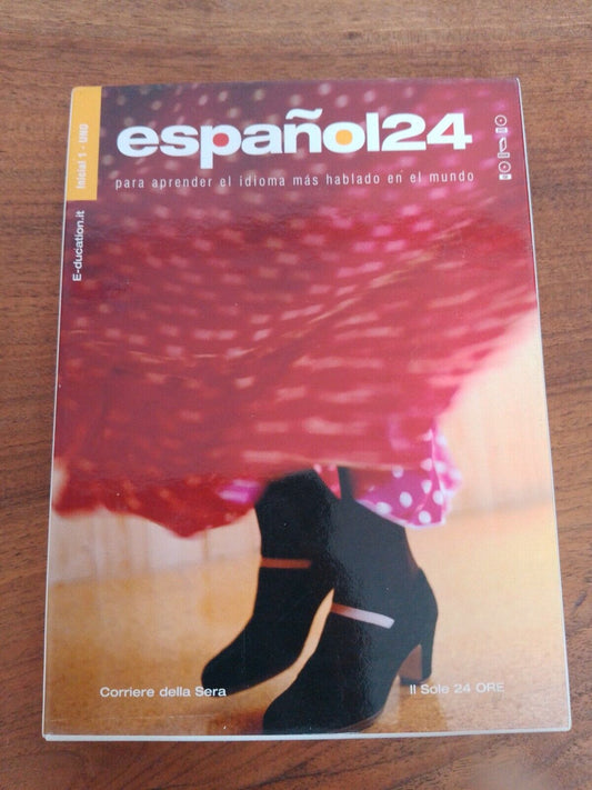 Spanish course N. 1 DVD, Espanol24, il sole24ore, Corriere della sera