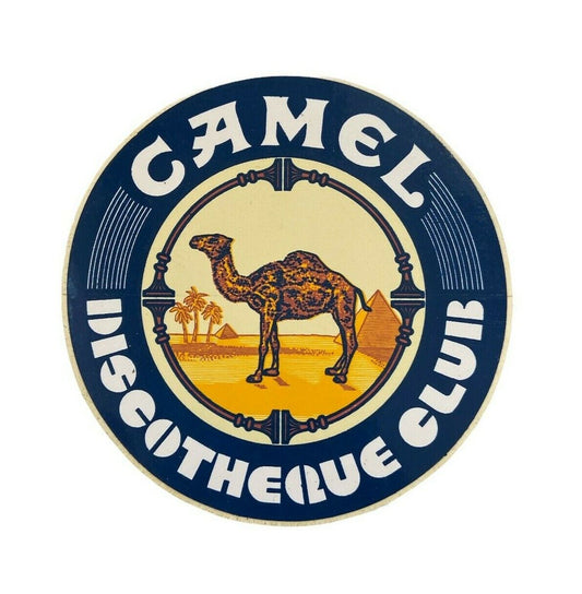 Clothes patch - Camel Discotheque club sticker