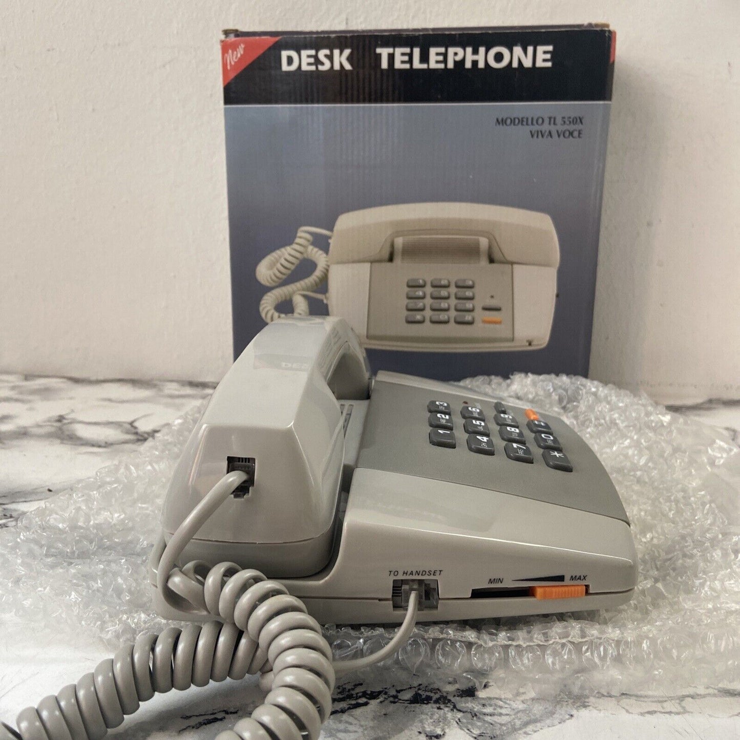 Nouveau téléphone de bureau TL 550X mains libres