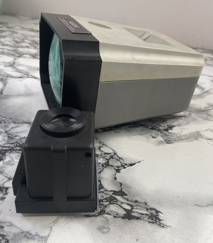 Portable Battery Operated Projector - Made in Hong Kong + Slide Lens