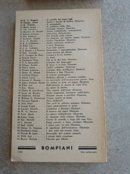 Philosophie du plaisir, Hector Hawton, Bompiani Ed., 1955