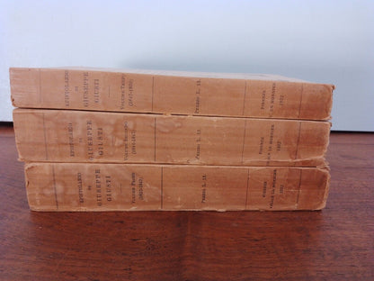 Epistolary of Giuseppe Giusti, vol.1-2-3, Le Monnier 1932