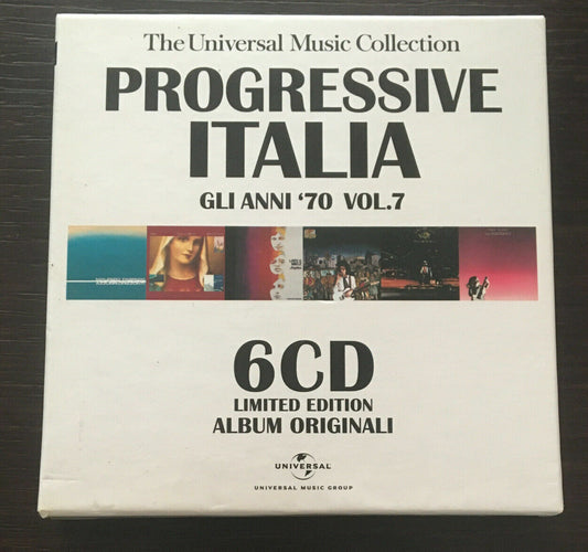 CD Progressive Italia Gli Anni 70 Vol.7 