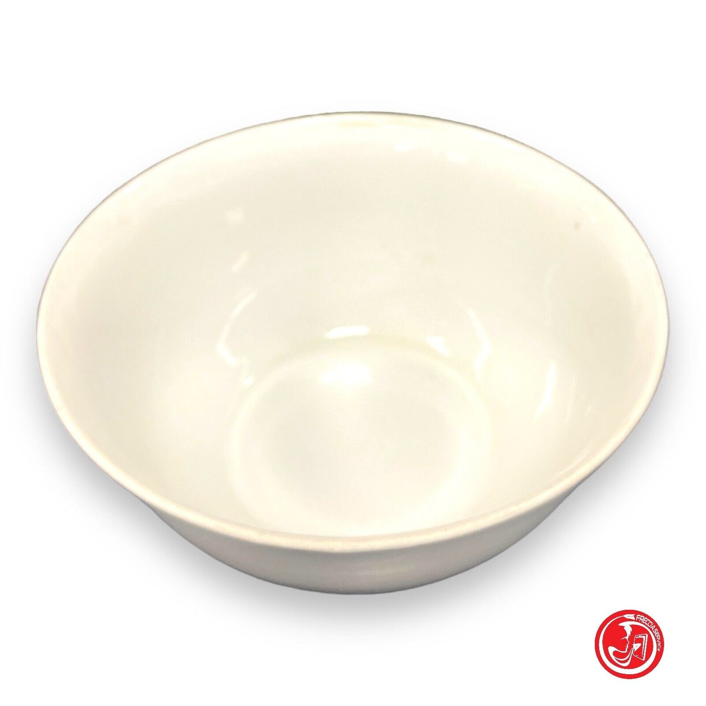 White ceramic salad bowl