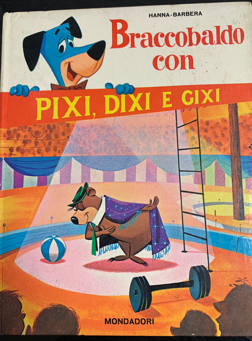 book - Braccobaldo With Pixi, Dixi and Gixi - Hanna Barbera