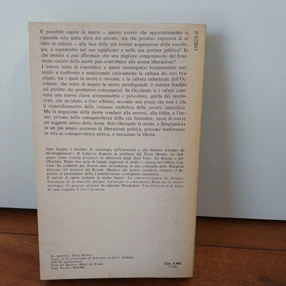 Le vivant et la mort - Jean Ziegler - A. Mondadori Ed., 1978 + article M.Pallotti