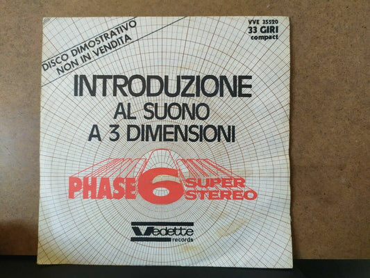 Various – Introduzione Al Suono A 3 Dimensioni / Phase 6 Super Stereo