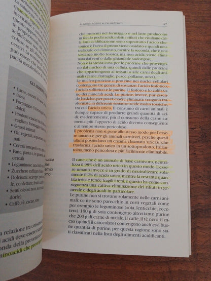 La dieta calibrata acido-base, C. Vasey, l'altra medicina/205, Red edizioni 2003