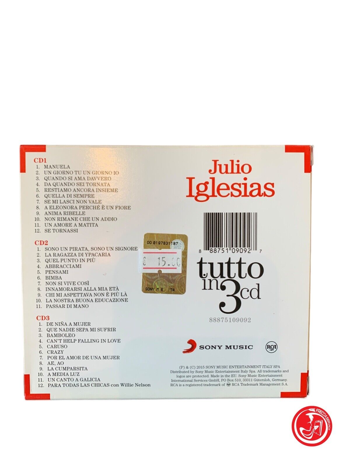 Julio Iglesias - Tout en 3 CD