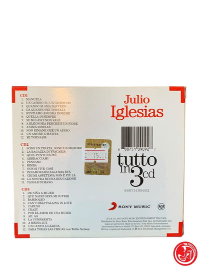 Julio Iglesias - Tout en 3 CD