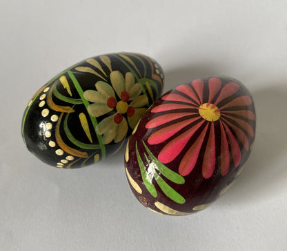 Hand Painted Wooden Eggs