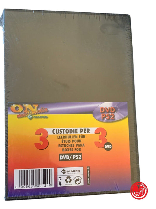 CUSTODIE DVD 3 PEZZI